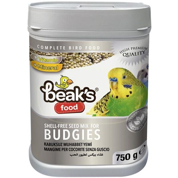 Beaks Kabuksuz Muhabbet Kuşu Yemi 750 gr